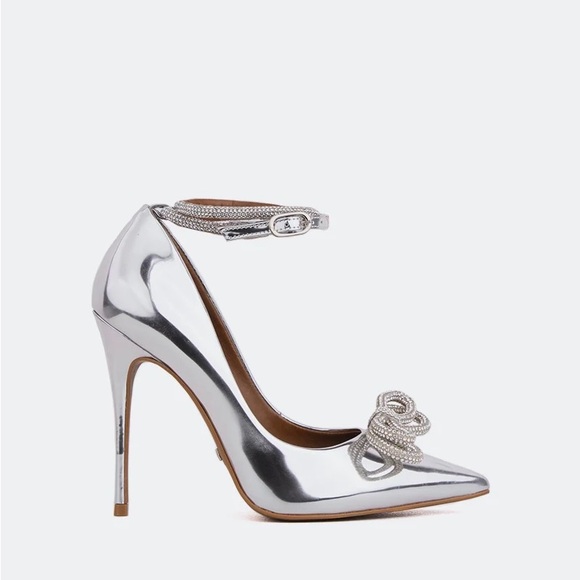 Intervalle Silver Amara Bow Heel - Picture 2 of 3